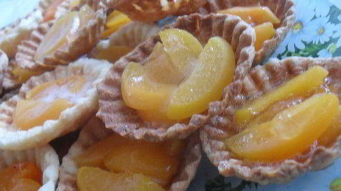 тарталетки оранжевое солнце