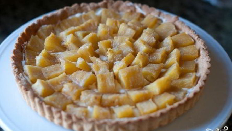 Рецепт тарталеток с ананасом и сыром