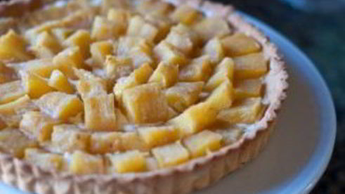 тарталетки с ананасом и сыром