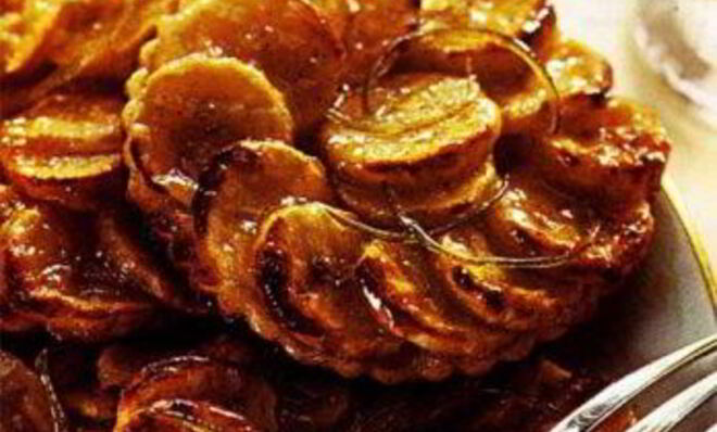 Тарталетки с бананами