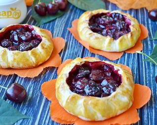 Тарталетки с черешней
