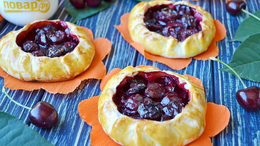 Рецепт тарталеток с черешней