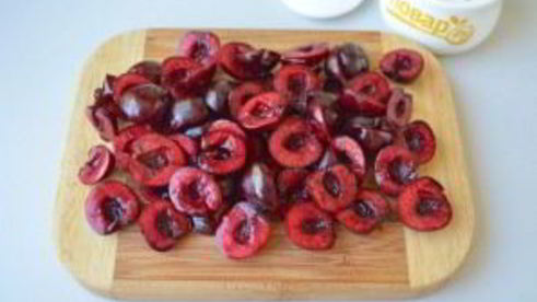 тарталетки с черешней