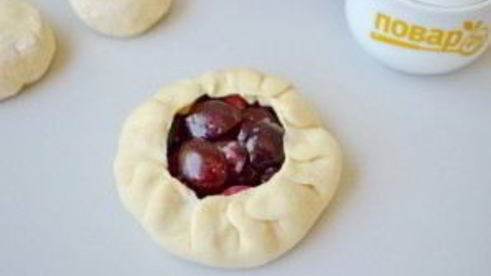 тарталетки с черешней