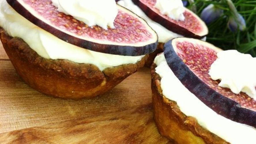 Рецепт тарталеток с инжиром и кремом рикотта