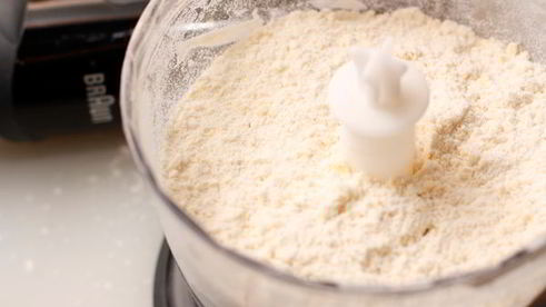 тарталетки с песто и креветками