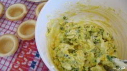 тарталетки с рыбой