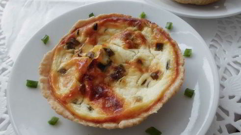 тарталетки с сыром