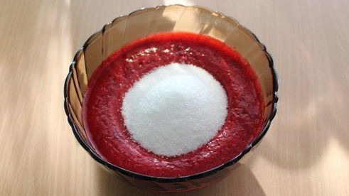 брусничный тарт