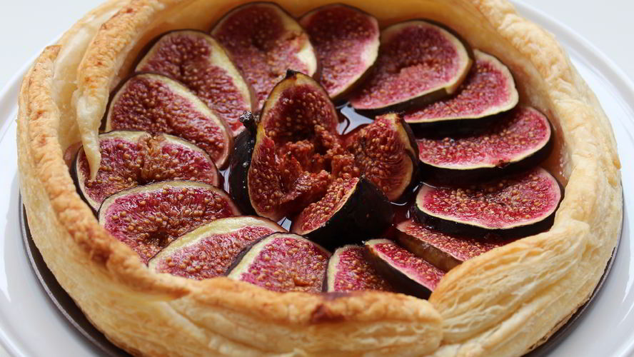 Рецепт быстрого тарта с инжиром