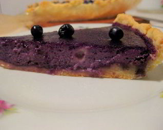 Черничный тарт