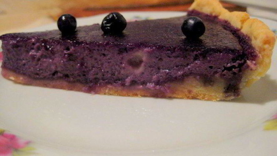 Рецепт черничного тарта