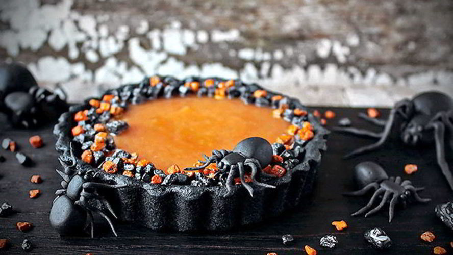 Рецепт черного тарта hello halloween
