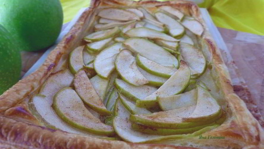 Рецепт деревенского яблочного тарта