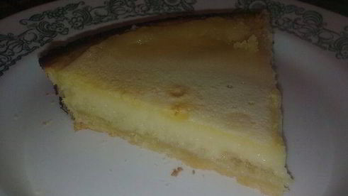 французский лимонный тарт