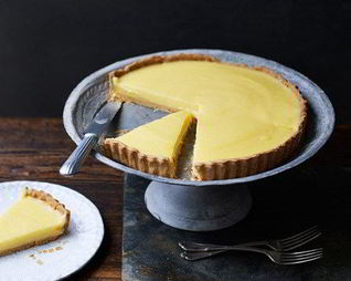 Французский лимонный заварной тарт