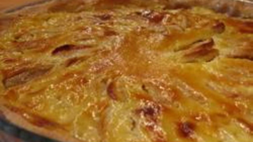 Рецепт французского миндально-яблочного тарт