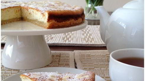 голландский творожно-лимонный тарт