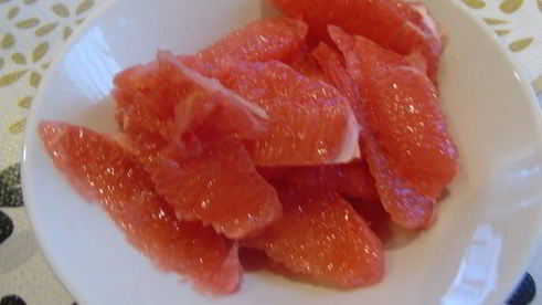 грейпфрутовый тарт