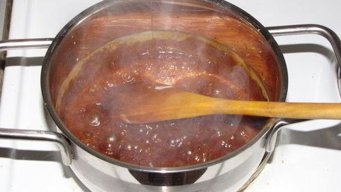 карамельно-шоколадный тарт