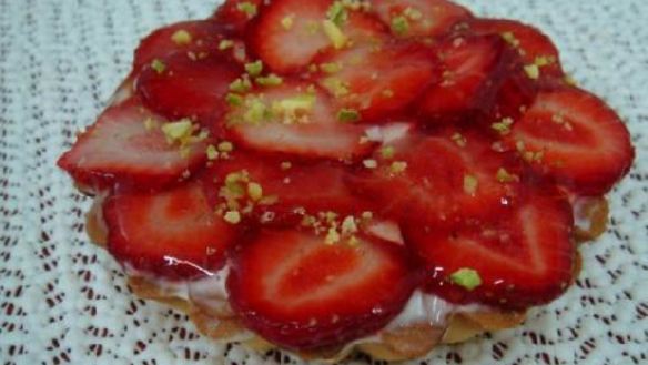 Рецепт Клубничных тартинок