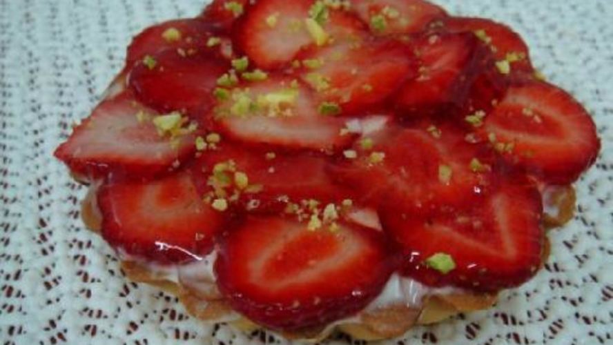 Рецепт клубничных тартинок