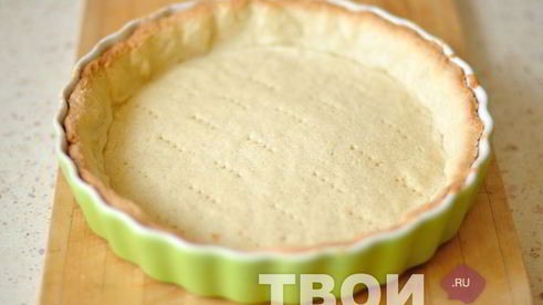 кремовый тарт с малиной