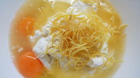 лимонный тарт с розмарином