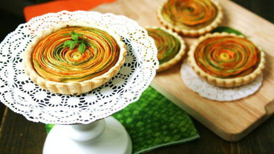 Рецепт овощного тарта