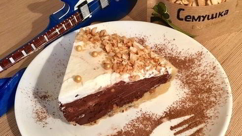 шоколадно-арахисовый тарт мужская страсть