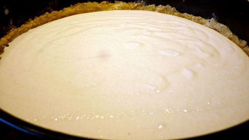 шоколадно-арахисовый тарт