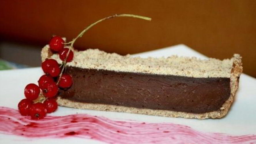 Рецепт шоколадна-бергамотового тарт