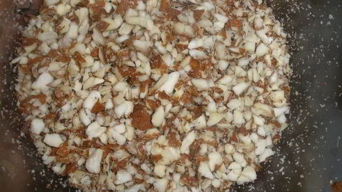 шоколадно-грушевый тарт