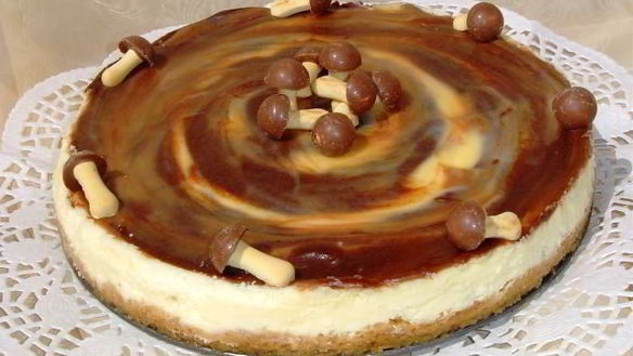 Рецепт Сливочного тарта с карамелью