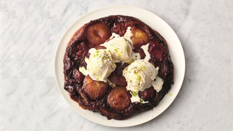 Рецепт сливового тарта-татен