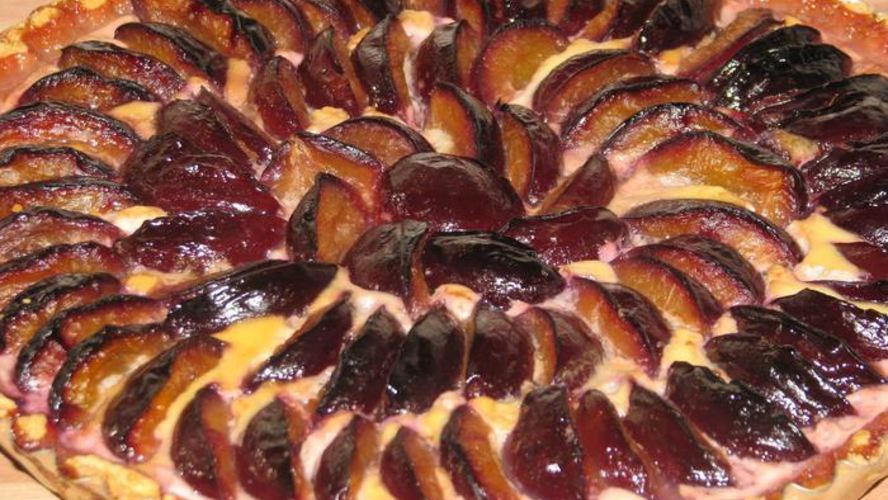 Рецепт сливового тарта