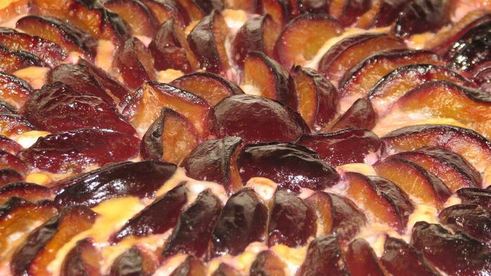 сливовый тарт