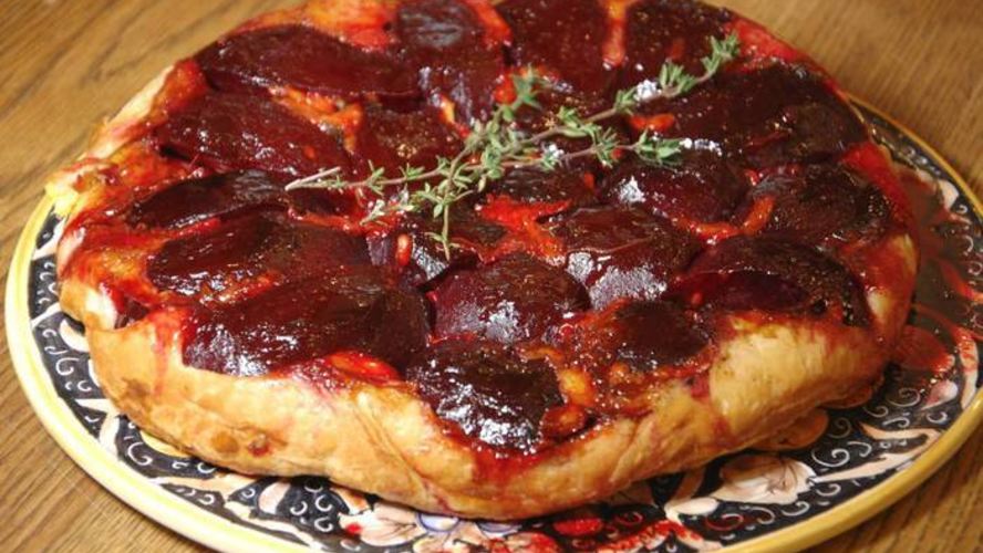 Рецепт свекольного тарта татен