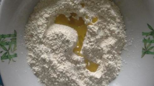 тарт фламбе с беконом