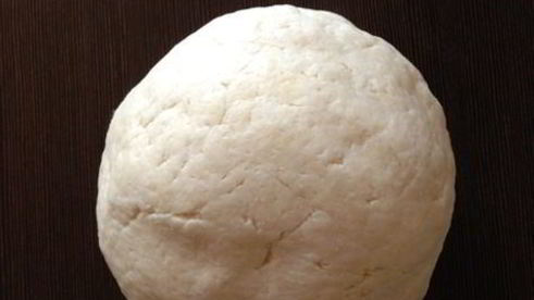 тарт из творожного теста с карамельками