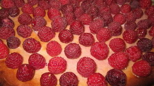 тарт малиновый