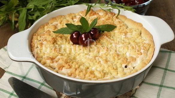 Рецепт Тарта с черешней