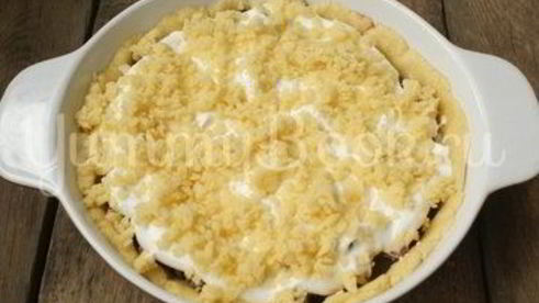 тарт с черешней