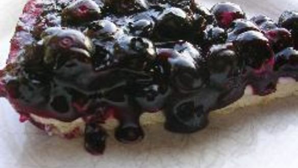 Рецепт Тарта с черникой и сливочным сыром