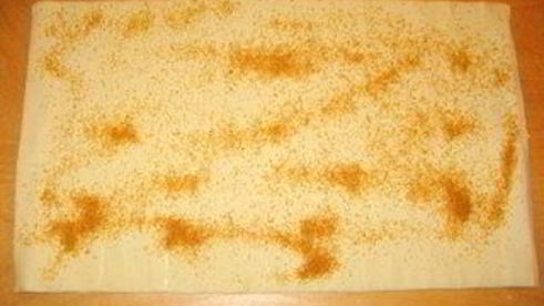 тарт с домашним марципаном из миндаля и грецких орехов