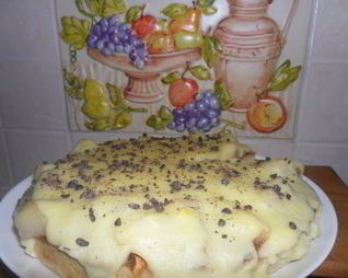 Тарт с грушами