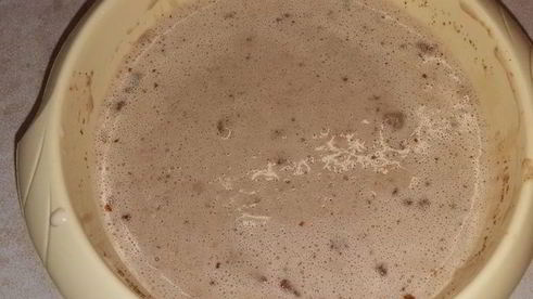 тарт с куриной печенью