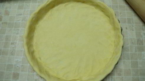 тарт с рыбой и творожным сыром