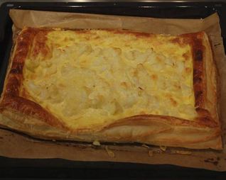 Тарт с цветной капустой