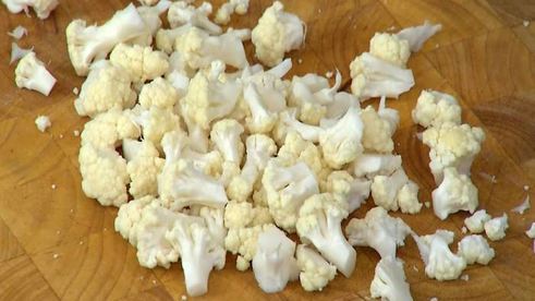 тарт с цветной капустой